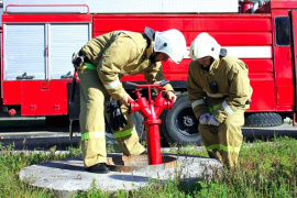 Испытания пожарных кранов, гидрантов